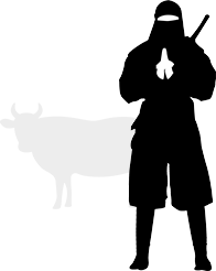 伊賀牛と忍者